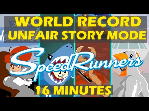 SpeedRunners World Record 16:57 [Unfair Story Mode]