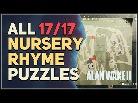 All 17 Nursery Rhyme Puzzles Locations Alan Wake 2