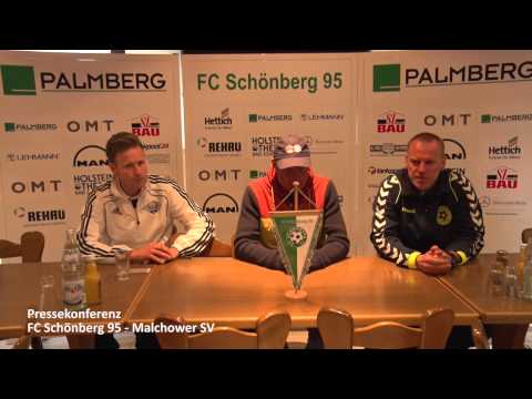 Pressekonferenz FC Schönberg 95 - Malchower SV