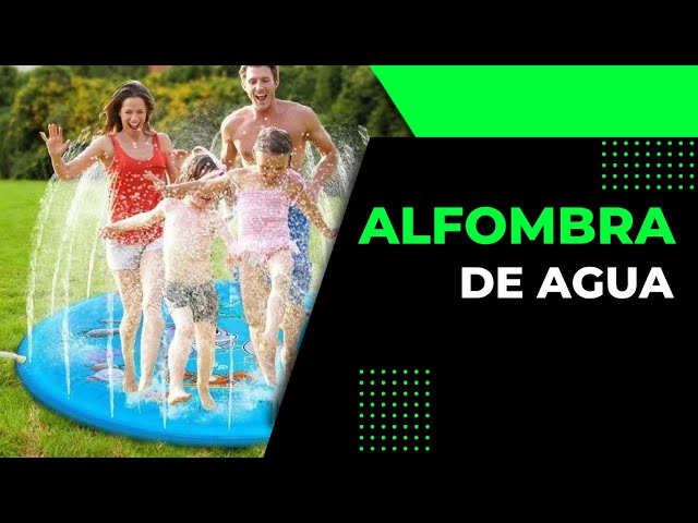 Vídeo relacionado con NXPZ 170cm Splash Pad, Alfombra de Juego de Agua, Juguete Acuático de Verano, Juego de Agua de Aspersión al Aire Libre para Niños y Mascotas, para Actividades al Aire Libre, Fiestas en la Playa