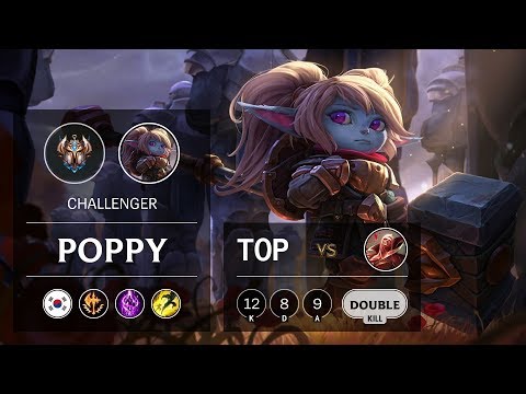 Poppy Top vs Vladimir - KR Challenger Patch 9.24