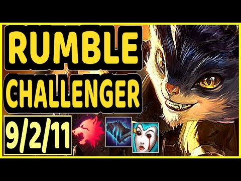 SKT T1 FAKER (RUMBLE) - 9/2/11 KDA MID CHALLENGER GAMEPLAY - KR