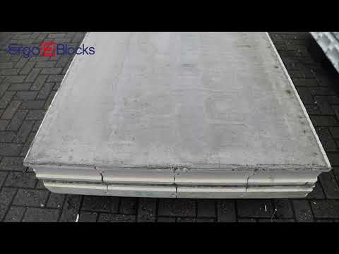 ERGO EBLOCKS VS CEMENT BLOCKS SIMPLE MOISTURE TEST