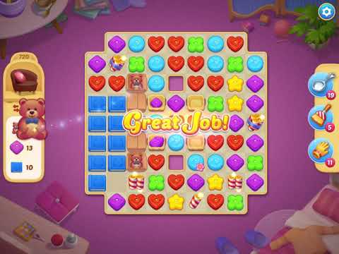 Walkthrough MATCHINGTON MANSION  Level 720 / NO BOOSTERS