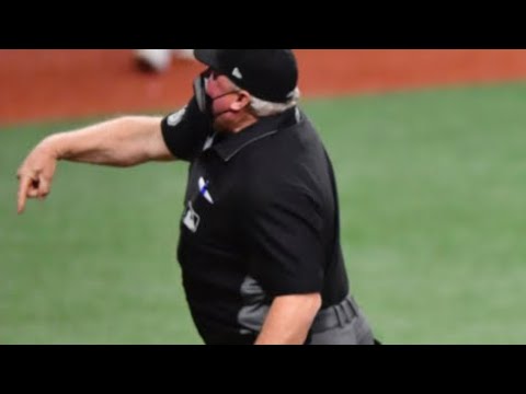 Bolt getting ejected and Texas rangers coach