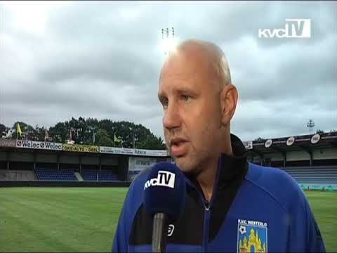 Interview Bob Peeters na KVC Westerlo - FC Eindhoven (kvcTV - 13/07/19)