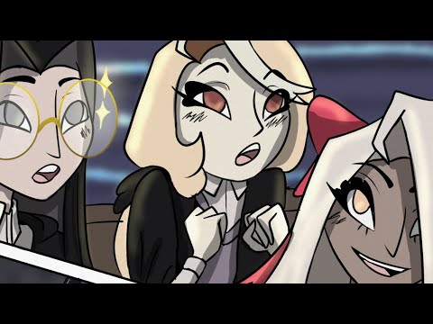 CHARLIE, VAGGIE, AND THE OTHERS GO TO HOGWARTS?! Hazbin Hotel x Harry Potter Crossover