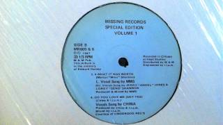 Marcus Mixx  - 4 What It Was Worth (Missing Records 1) 1987
