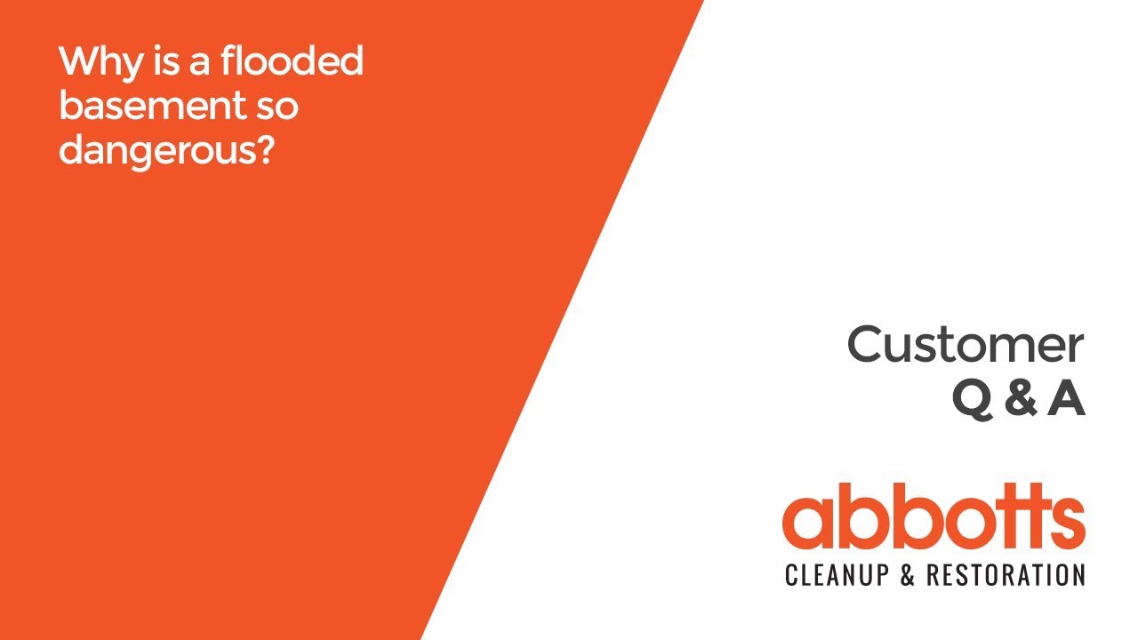 Why is a flooded basement so dangerous?