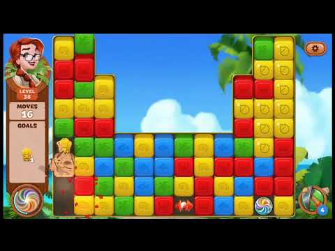 Lost Island Blast Adventure Level 38