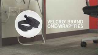 Video thumbnail for Clear the Cable Clutter with Velcro® Brand One-Wrap® Ties by VELCRO® Brand
