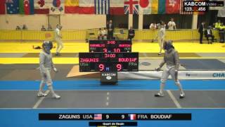 preview picture of video 'SWS 2015 Ghent - T8 - Zagunis USA v Boudiaf FRA'