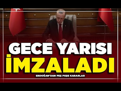2021'E ERDOĞAN’IN GECE YARISI KARARLARI DAMGA VURDU!