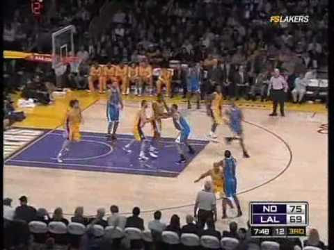 Chris Paul 32 points 15 Assists vs Kobe Bryant Lakers 39 points 07.01.2009