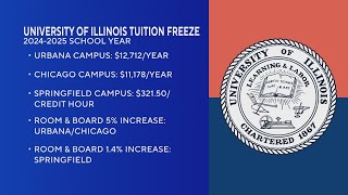 University of Illinois freezes undergrad tuition for in-state students at all 3 campuses