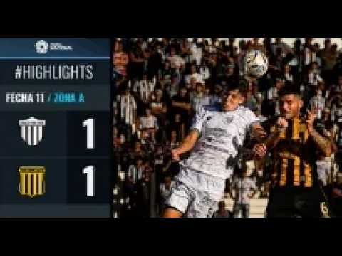 Chaco For Ever 1-1 Mitre. Fecha 11. Primera Nacional