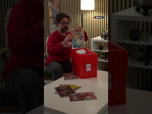 Vídeo relacionado con BCW Cargador superior de cómics de 20 ct | Soportes de carga superior para cómics modernos