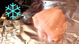 Cooking frozen Chicken Breast