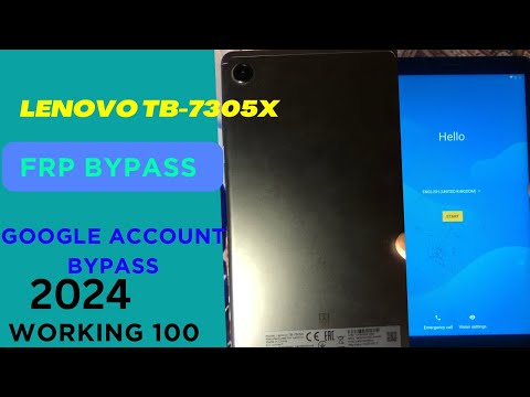 Lenovo Tab M7 (TB-7305X) Frp Bypass lenovo tb 7305x frp bypass youtube update Unlock Tool