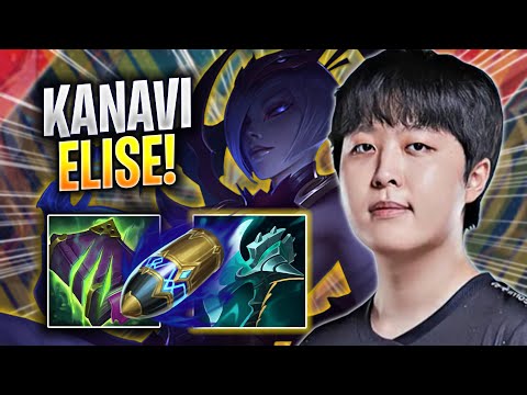 KANAVI IS A GOD WITH ELISE! - JDG Kanavi Plays Elise JUNGLE vs Rengar! | Season 2023