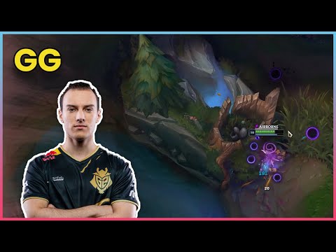 Perkz gets tilted by enemy gragas