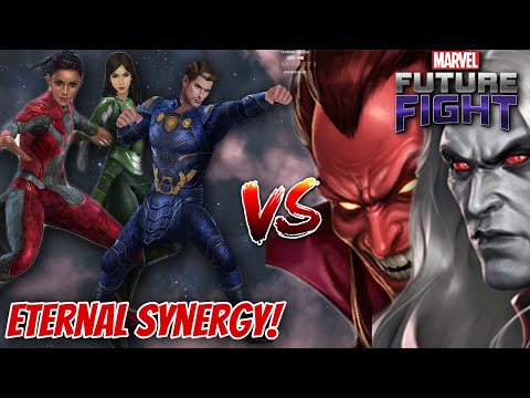 ETERNALS' Team DESTROY The 100 Sec Challenge In WBL - Marvel Future Fight