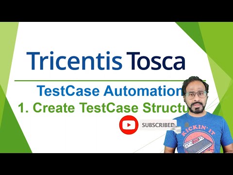 TRICENTIS Tosca 16.0 - Lesson 08 | Test Case Automation | Create TestCase Structure |