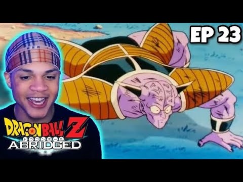 NON DRAGON BALL FAN REACTS TO DBZ ABRIDGED EPISODE 23!!