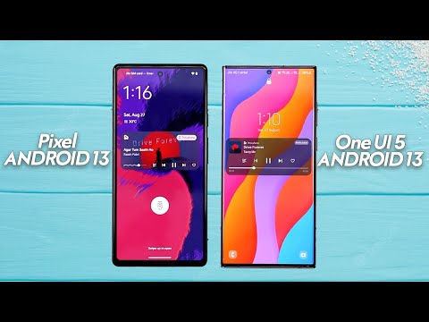 Stock Android 13 vs One Ui 5 0 Android 13 Comparison - WHICH ONE IS BEST ?