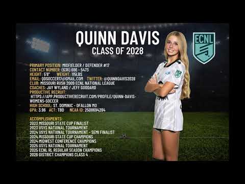 Quinn Davis vs SLSG / Rockford Raptors / KC Athletics