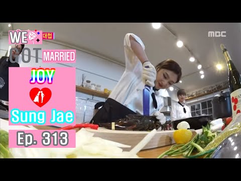 [We got Married4] 우리 결혼했어요 - Sung Jae ♥ Joy Cooking face-off 20160319