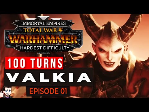 Valkia the Bloody - Legendary Immortal Empires Campaign