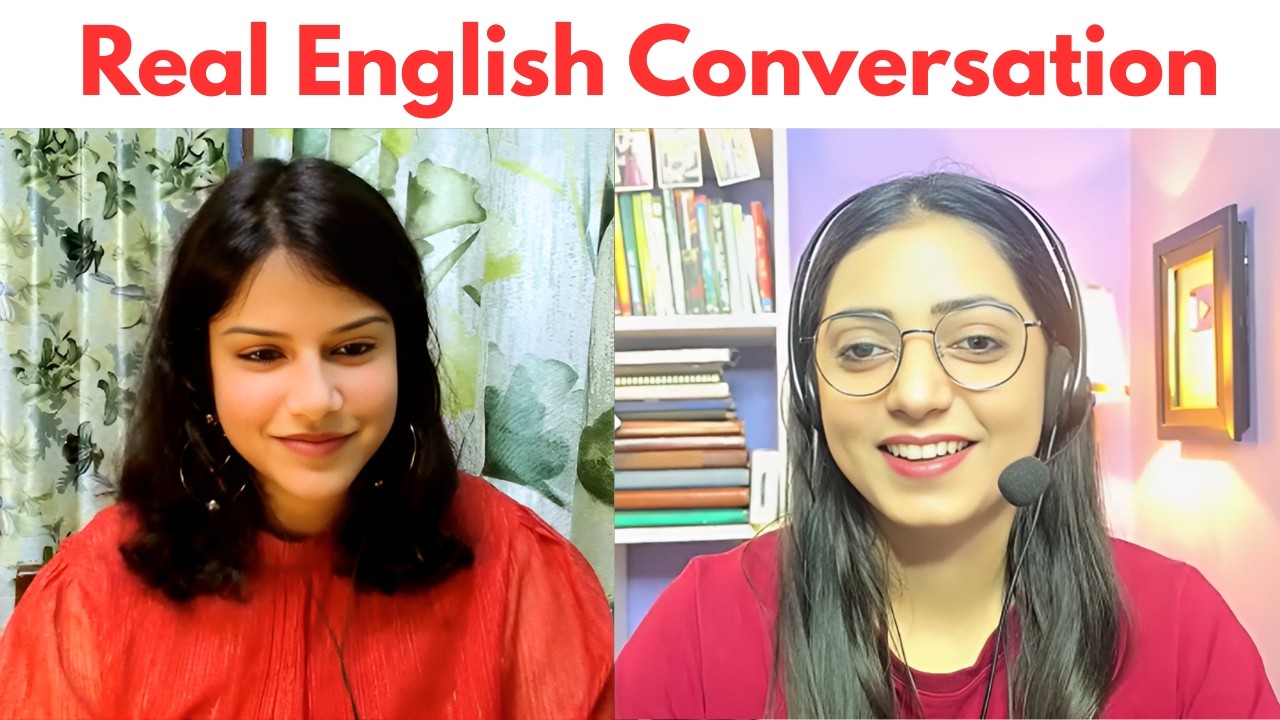 English Speaking Practice | Real Conversation to Learn Natural English