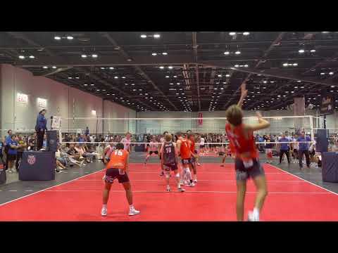 6/30/22: AAU BJNC 18’s Open Day 3: OCVC v Wave (San Diego) Set 2