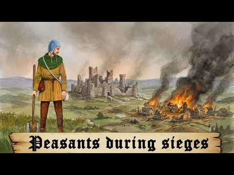 When Castles Were Besieged, Did Medieval Armies Attack Peasants Too ?