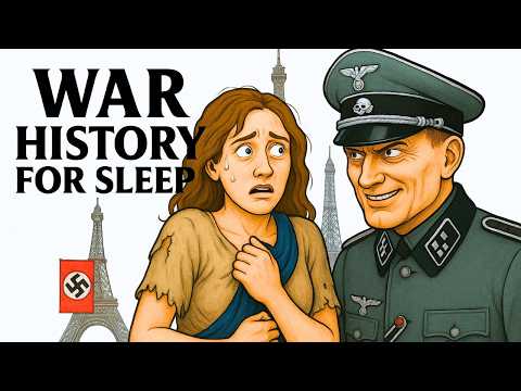 What Life Was Like in German-Occupied France | war history for sleep