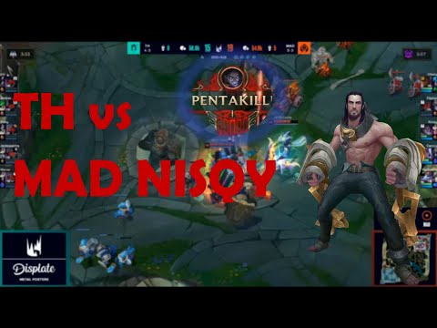 Nisqy Sylas Pentakill - TH vs MAD - LEC Winter - League of Legends