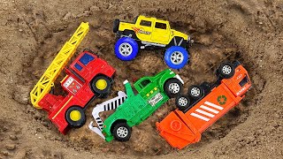 Fire Trucks, Dump Trucks Vehicles Sand Car Wash Toys
