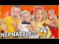 NEPNAGELS VOOR 1 DAG! ? | Bellinga Vlog #1712