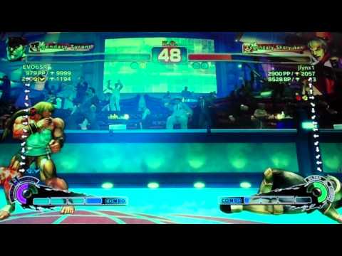 SSFIV:AE XBL Ranked Match Ken Vs M.Bison 26/07/2011