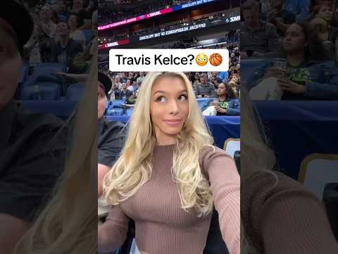 NBA Travis Kelce is CRAZY😳🏀 #shorts