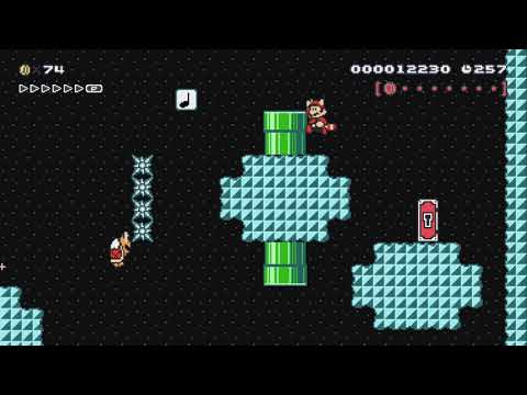 SMC 5-4: Wrongside Up Galaxy by Ninja! - Super Mario Maker 2 - No Commentary 1by