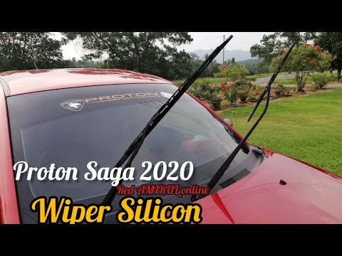 Proton Saga 2020 Aksesori Wiper Silicon #protonsaga2020 #aksesorisaga2020 #sagavvt