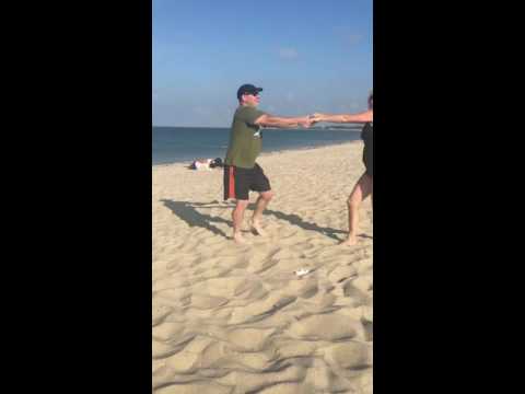 Dirty Dancing beachside scene