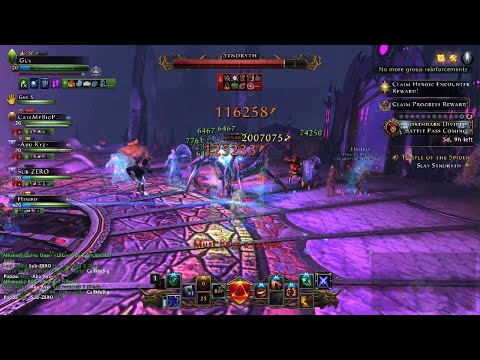 Neverwinter Master Temple of the Spider Last Boss Fast Burn