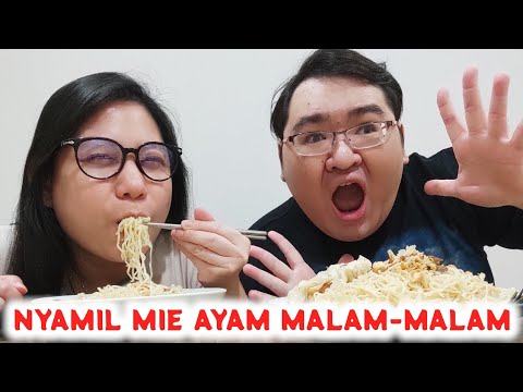 NYAMIL MIE AYAM BARENG ISTRI - MUKBANG MIE AYAM