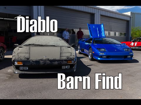 Barn Find: 1991 Lamborghini Diablo