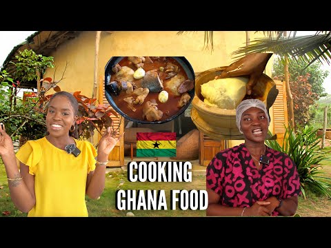SHE MAKES AUTHENTHIC GHANA FOOD FOR A LIVING