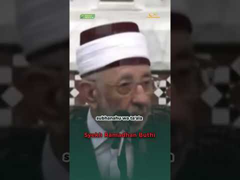 Syekh Ramadhan Buthi | Dua macam orang yang tersesat