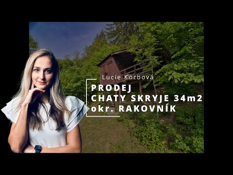 Chata na prodej – Skryje | První řada u řeky Berounky | 34 m² k rekonstrukci